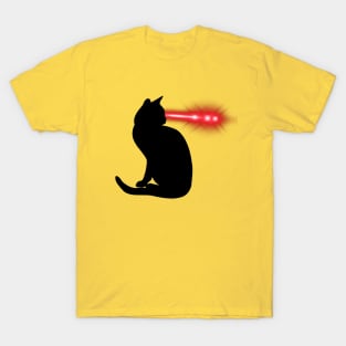 Laser Black Cat T-Shirt